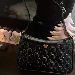 Black Disney Shoulder Bag 