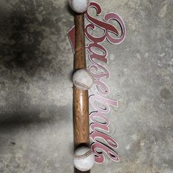Wall Baseball Decor