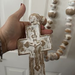 Cross Chain Made Of Ceramics 