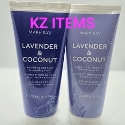 Mary Kay Lavender & Coconut Scented Body Lotion and Shower Gel 6.7 FL OZ SEALED