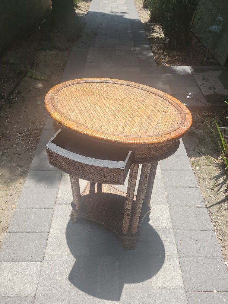 Wooden End Table