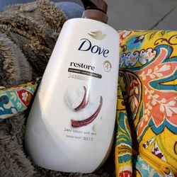 Dove Restorer Coconut Plus Coconut Butter Body Wash New