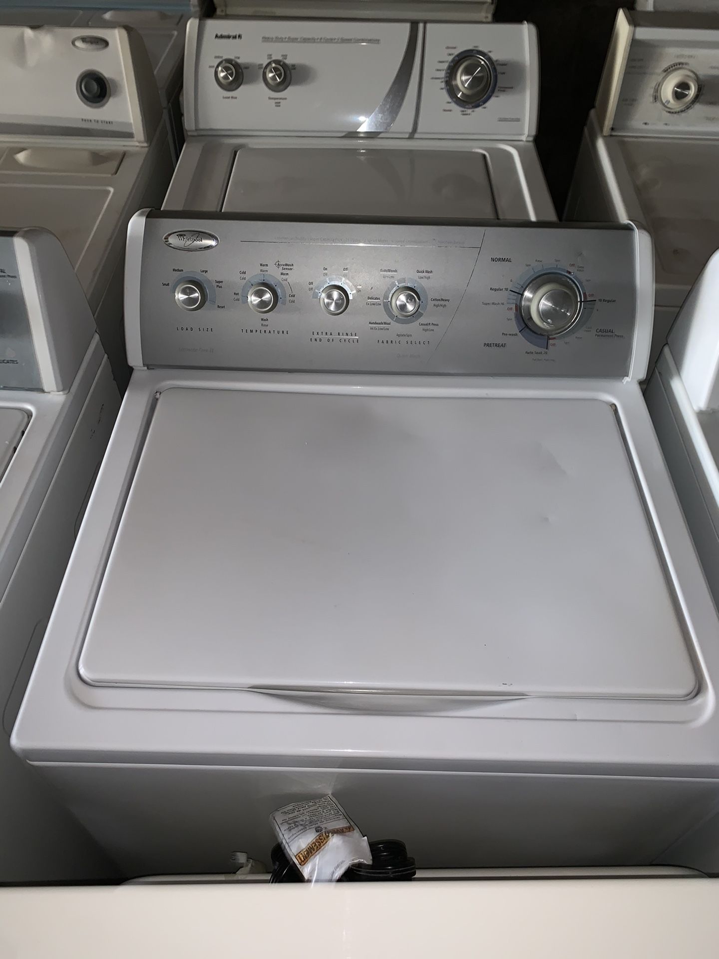 Whirlpool washer