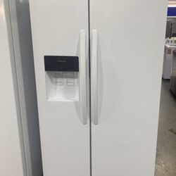 White Refrigerator Side By Side - Super Offer! Take It Today For Zero Down Ask For Details!