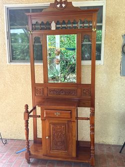Hall tree - Antique