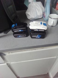 4 Hart Batteries Assorted Size