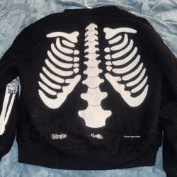 CIVIL REGIME - 6 FEET DEEP VARSITY JACKET - SIZE LARGE