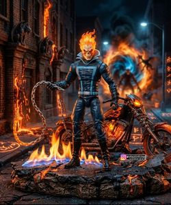 Marvel Universe #030 3.75-inch Ghost Rider action figure