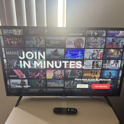 32” TCL Roku TV