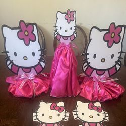 Hello Kitty Wood Party Decorations
