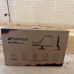 SANSUI Monitor 27 Inch IPS 100Hz Computer Monitor