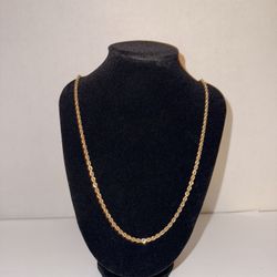 10K 24” Gold Rope Chain 17.03 Grams