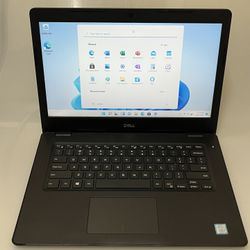 Dell Latitude 3490 Laptop 14” Intel Core i5 8th 256GB SDD 8GB RAM Windows 11 w/ charger - $129
