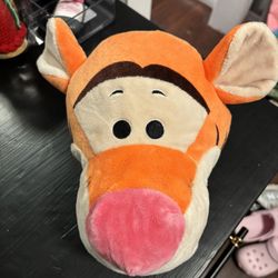 Disney Parks Tigger Plush Head Crossbody