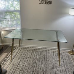 Dining table for six people Length: 63 Height: 29.8 Width: 31.5