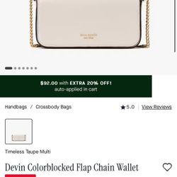 Kate Spade Chain Wallet