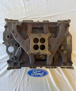 Ford 390 GT 428 FE S Code 4 Barrel Intake Manifold OEM FoMoCo C6AE-9425-G Cast