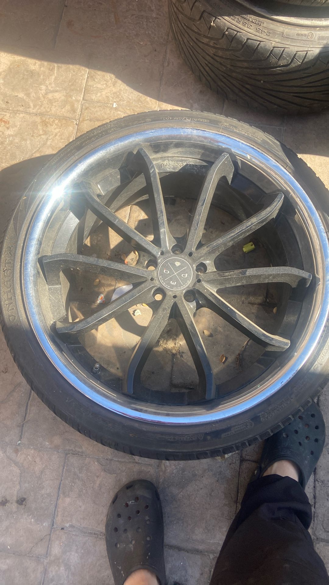 Blaque Diamond 22s 5 X120 Dusty Not A Scratch On Them 