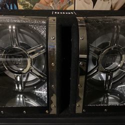  2 Dual 12 Inch Subwoofer That Illuminate