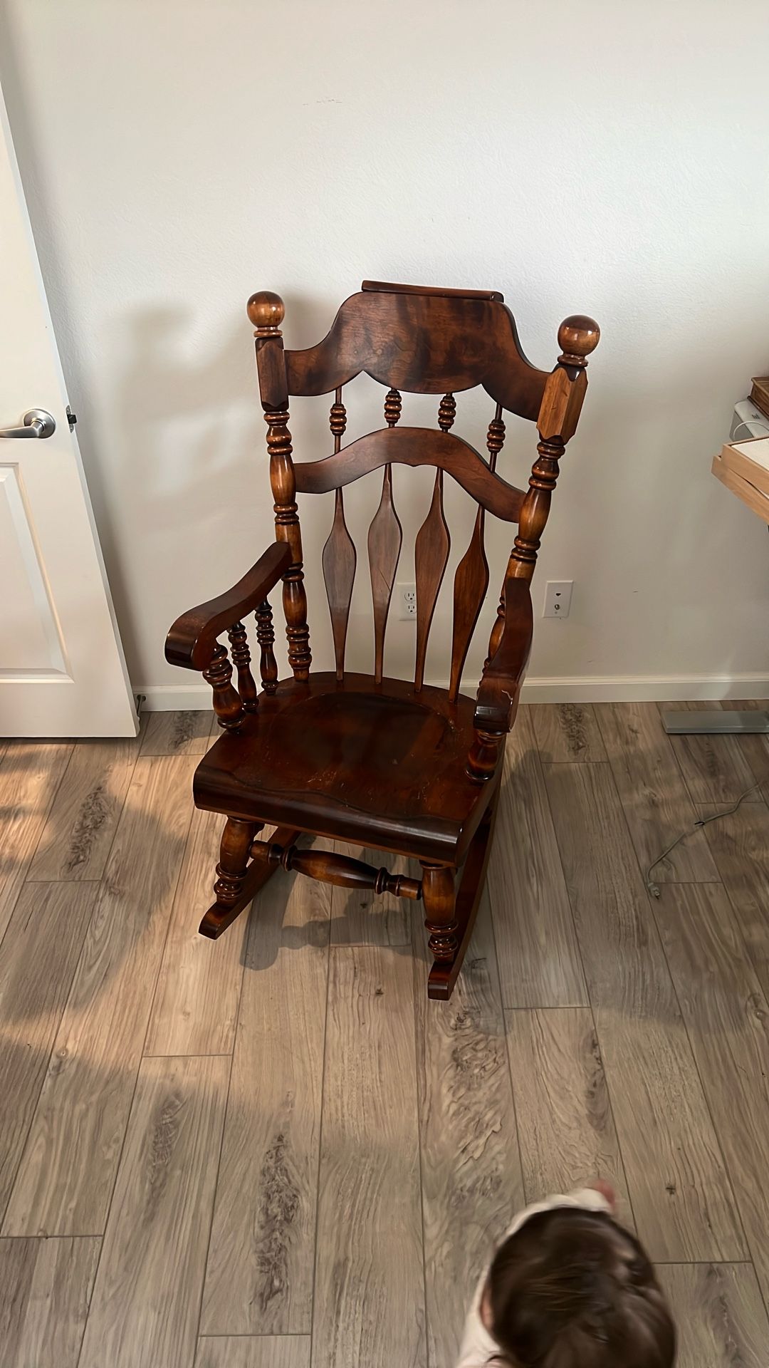 Solid Oak Rocking Chairs