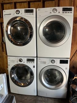 Lavadora LG Y Secadora LG De Gas 650 El Par