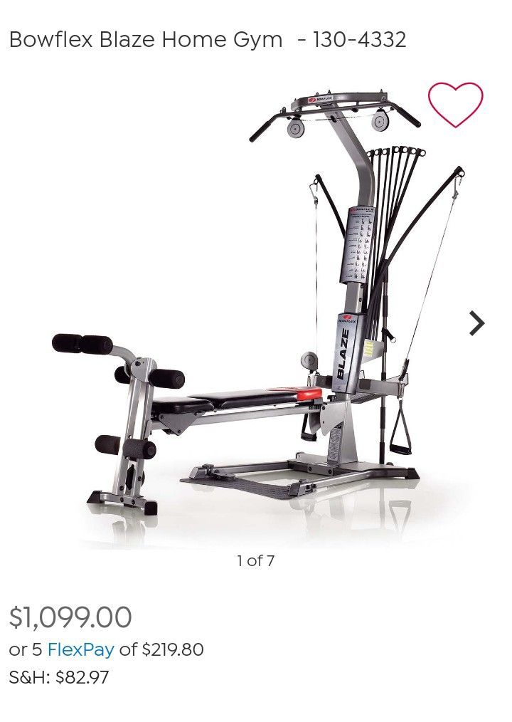 Bowflex Blaze Home Gym
