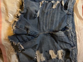 American Eagle Distressed Denim Shorts
