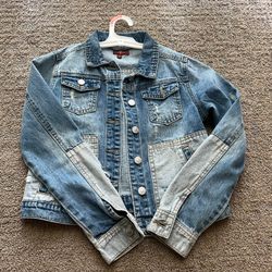 Girls Jeans Jacket Size 10-12y