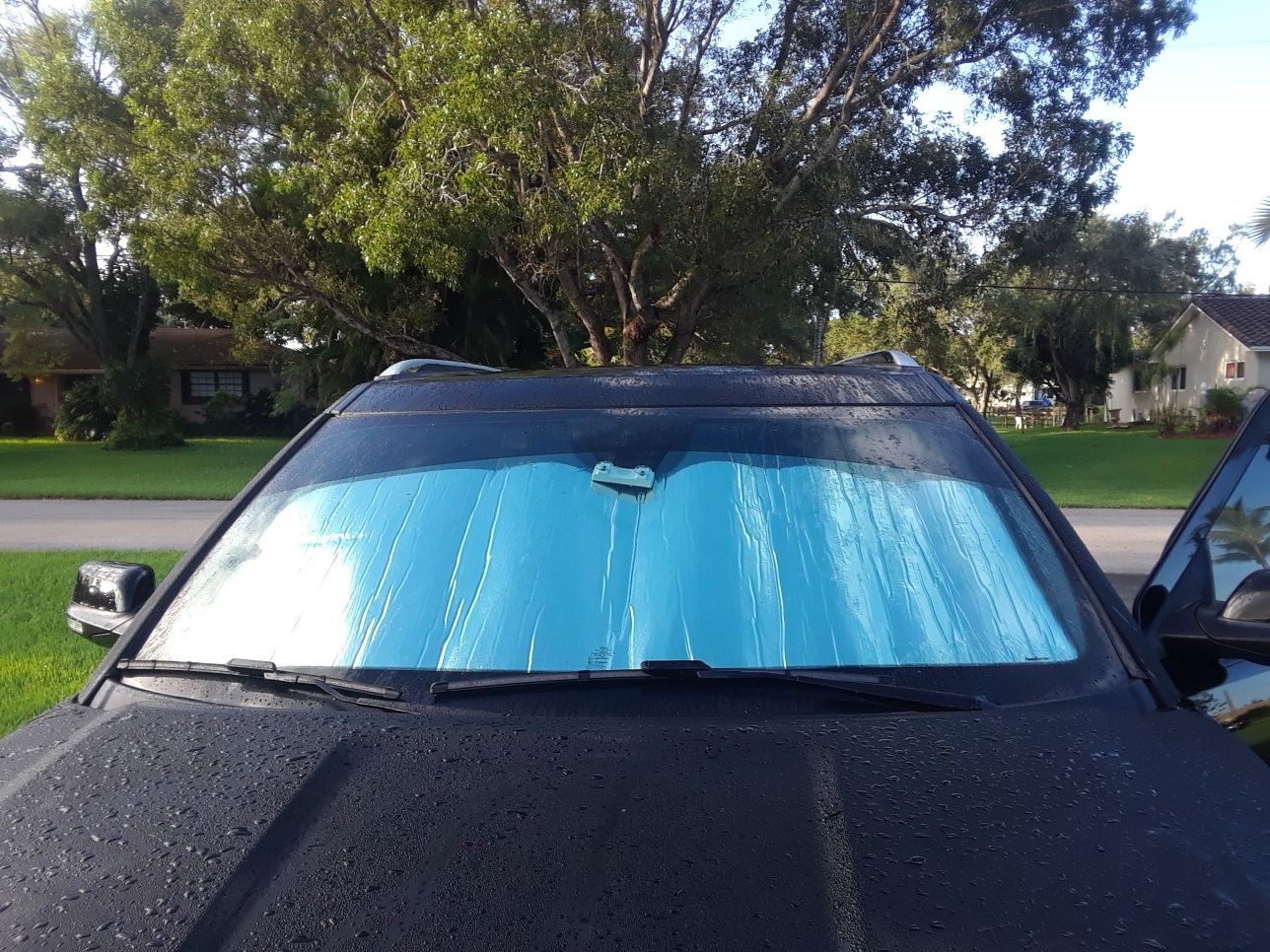 Weather Tech windshield sun shades