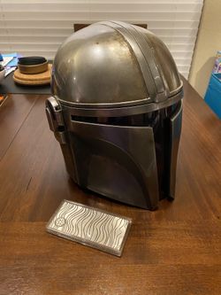 Star Wars Mandalorian Wearable Replica Scale Helmet Anovos / Denuo Novo Licensed Collectible Baby Yoda