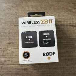 Rode Wireless Go 2 Mic Microphone