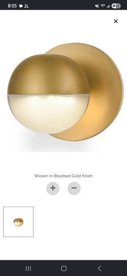 Wall sconse / Luz de pared