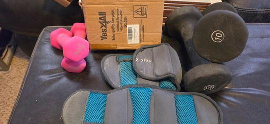 Dumbbell & Ankle Weight Workout Set – Multiple Weights