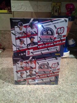 2026 USA BASEBALL STARS & STRIPES MEGA BOXS X2 SEALED