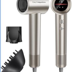 Hair Dryer, 150000RPM High-Speed Hairdryer for Fast Drying, Low Noise