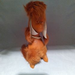 Vtg Vinyl Poodle 