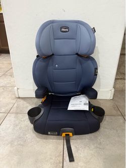 Chicco KidFit ClearTex Plus 2-in-1 Belt-Positioning Booster Car Seat, Backless and High Back Booster Seat, for Children Aged 4 Years and up and 40-100