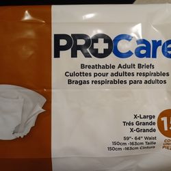 Procare X large Diaper 2 Packs