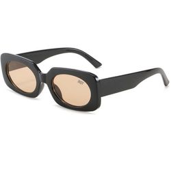 Square/Translucent Sunglasses  