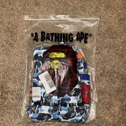 Blue Bape Zipup Jacket