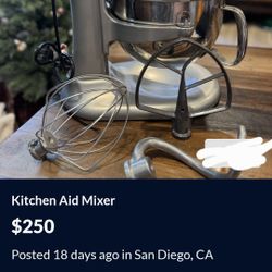 Kitchen Aid Mixer 