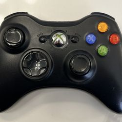 Genuine Microsoft black Xbox 360 Wireless Controller