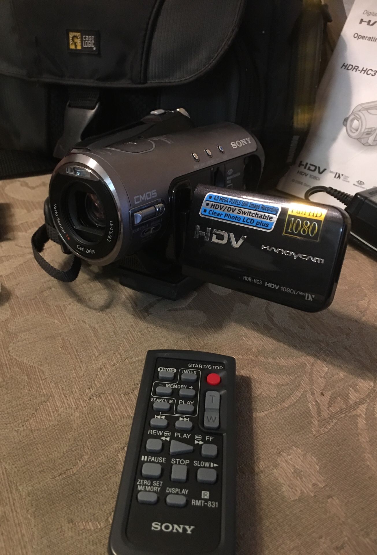 Sony Handycam Sony Cmos Hdv 1080i Sony HDR-HC1 High-definition