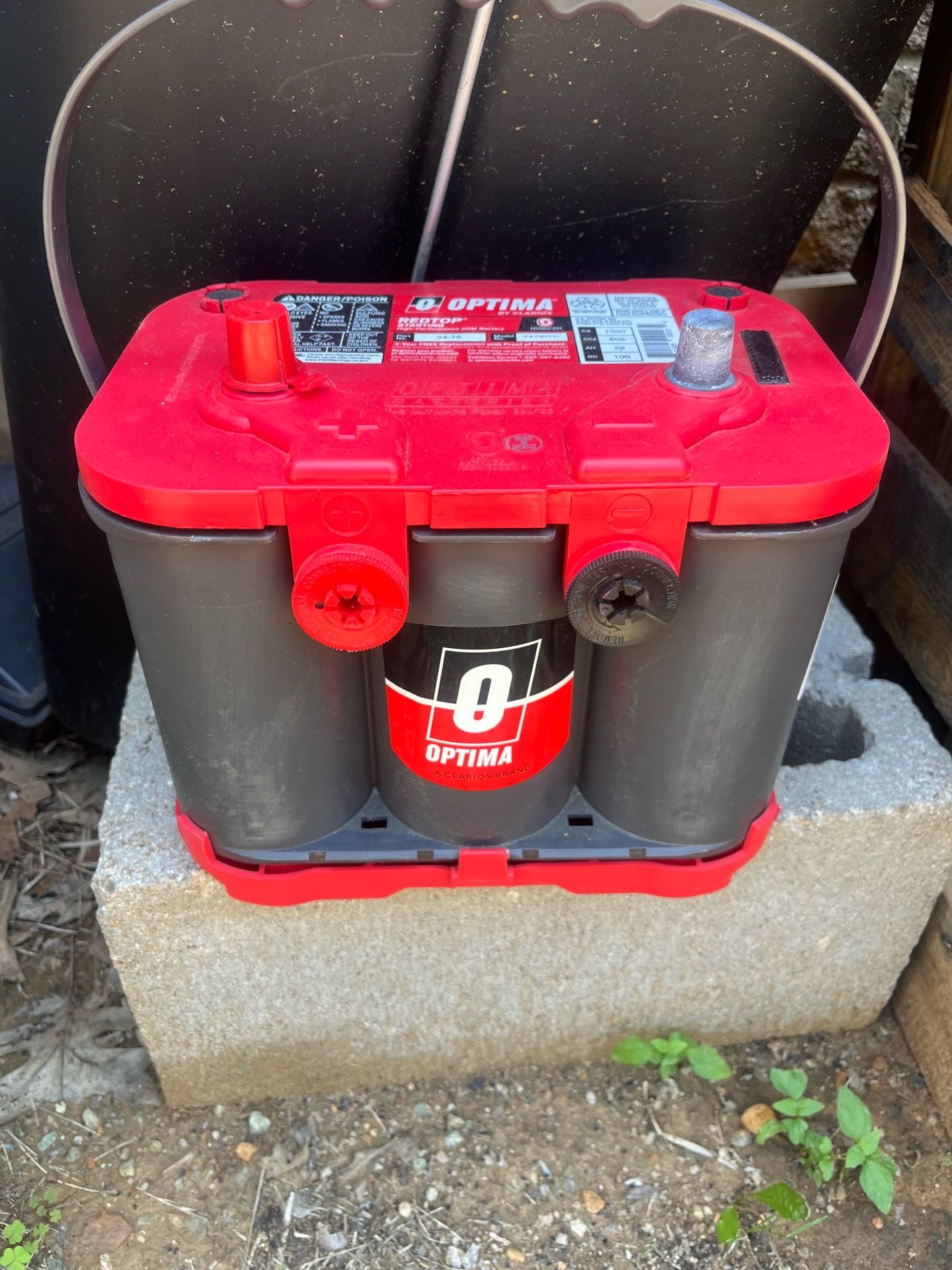 optima 3748dt battery
