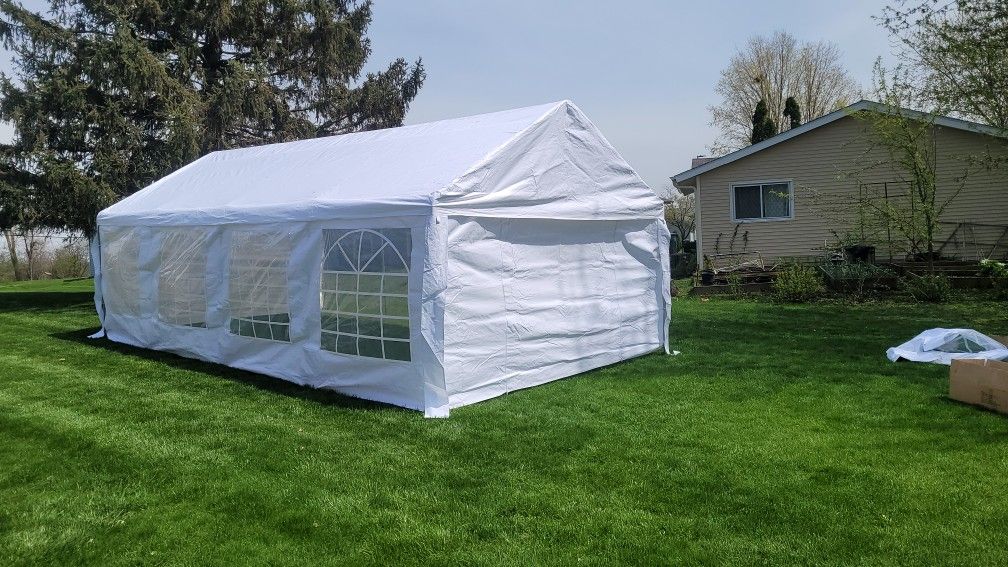 NEW! ONLY SALE! PARTY TENT SIZE 13X20 HEAVY-DUTY 