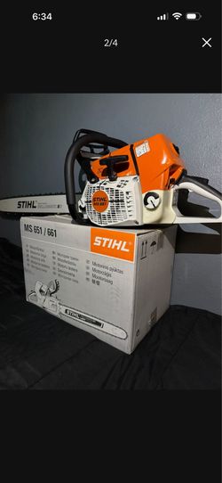 Stihl ms 661 chainsaw (New)