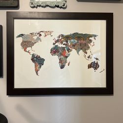 Framed Map