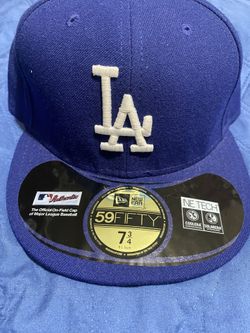 Dodgers 2015 New Era On Field Authentic Hat Cap No Flag Logo Dead Stock 7 3/4 Los Angeles LA Jerseys