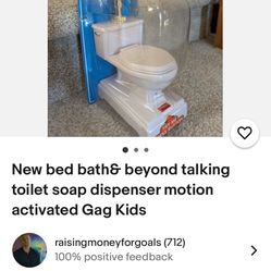 Talking Soap Dispenser  For Kids 