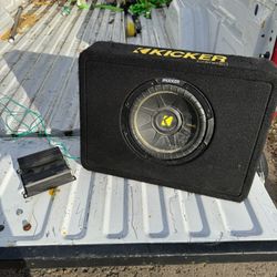 10” Subwoofer And Amp